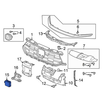 Honda OE - Front Cruise Control Distance Sensor