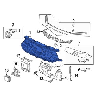 Honda OE - Front Lower Grille