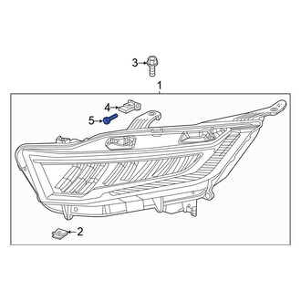 Honda OE - Headlight Mounting Screw