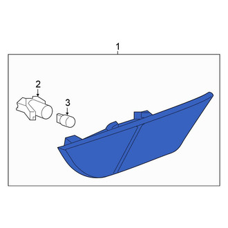 Honda OE - Front Left Side Marker Light