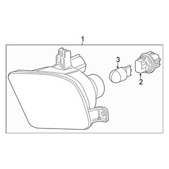 Honda OE - Front Lamps - Signal Lamps (LX)