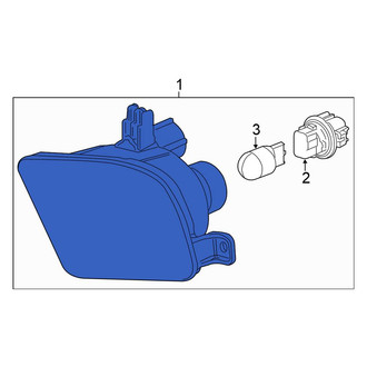 Honda OE - Front Right Turn Signal Light Assembly
