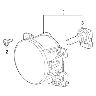 Honda OE - Front Lamps - Fog Lamps (Halogen)