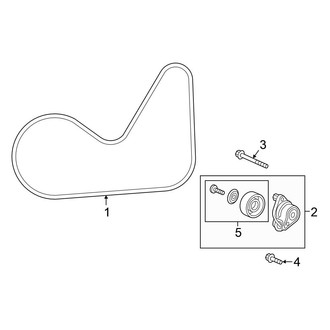 Honda OE - Cooling - Belts & Pulleys