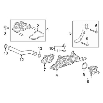 Honda OE - Cooling - Water Pump