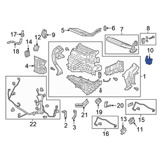 Honda OE - HVAC Air Inlet Door Actuator