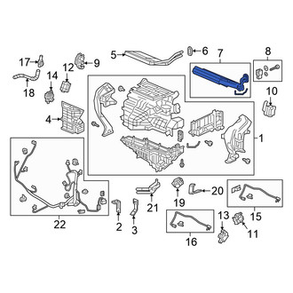 Honda OE - A/C Evaporator Core