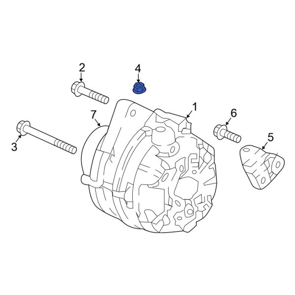 Alternator Nut