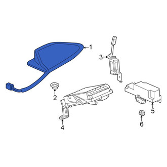 Honda OE - Radio Antenna Assembly