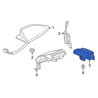 Honda OE - GPS Navigation System Antenna