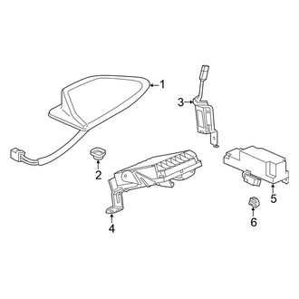 Honda OE - Electrical - Antenna