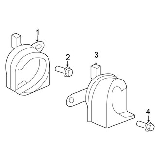 Honda OE - Electrical - Horn