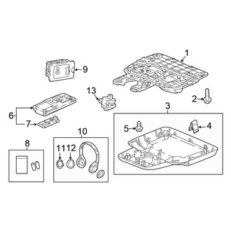 Honda OE - Electrical - Entertainment System Components