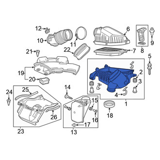 Honda OE - Air Filter Housing