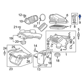 Honda OE - Mass Air Flow Sensor Screw