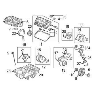 Honda OE - Engine / Transaxle - Engine Parts