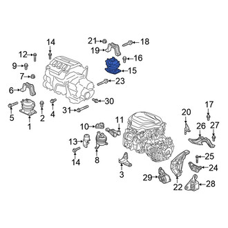 Honda OE - Rear Engine Mount