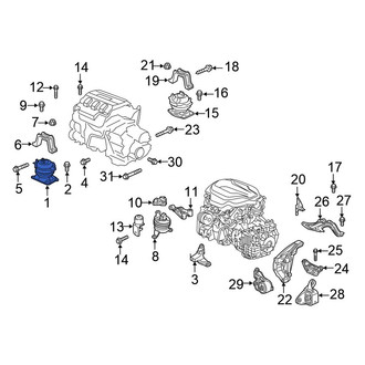 Honda OE - Front Engine Mount