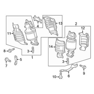 Honda OE - Exhaust System - Manifold