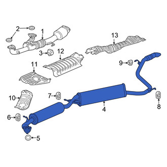 Honda OE - Exhaust Muffler