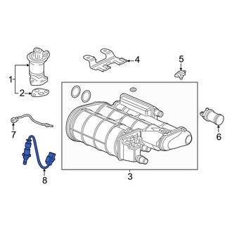 Honda OE - Rear Right Oxygen Sensor