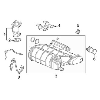 Honda OE - Emission System - Emission Components