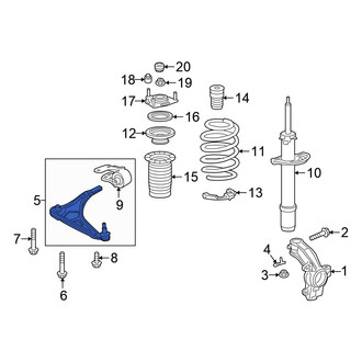 Honda OE - Front Right Suspension Control Arm