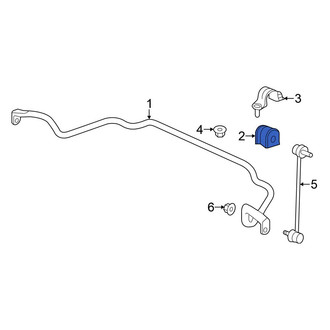Honda OE - Front Suspension Stabilizer Bar Bushing