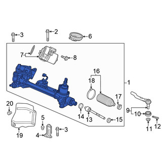 Honda OE - Rack and Pinion Assembly