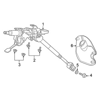 Honda OE - Steering Column Assembly