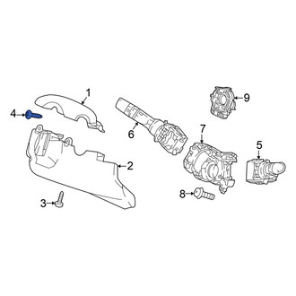 Honda OE - Steering Column Cover Screw