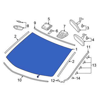 Honda OE - Front Windshield