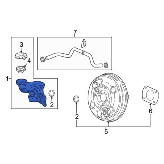 Honda OE - Brake Master Cylinder