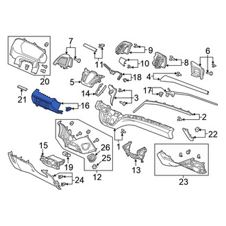 Honda OE - Instrument Panel Bezel