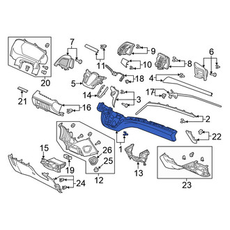 Honda OE - Instrument Panel Pad