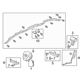 Honda OE - Restraint Systems - Air Bag Components (Air Bags)