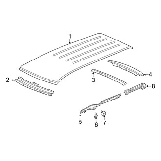 Honda OE - Roof & Components (W/O Sunroof)