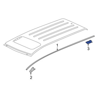 Honda OE - Rear Roof Drip Molding Clip