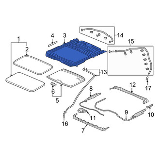 Honda OE - Sunroof Frame