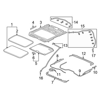 Honda OE - Roof - Sunroof (With Sunroof)