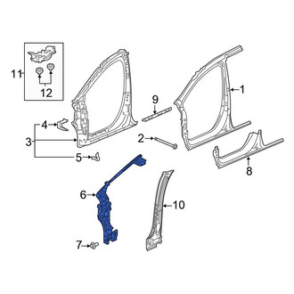 Honda OE - Right Body A-Pillar