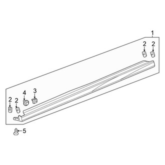 Honda OE - Pillars, Rocker & Floor - Exterior Trim