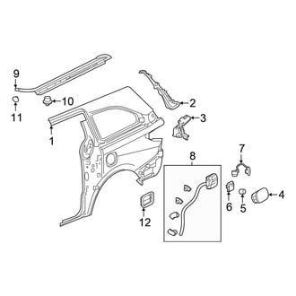 Honda OE - Side Panel & Components