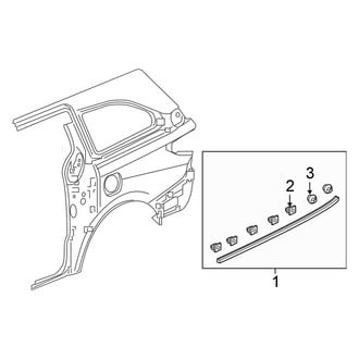 Honda OE - Side Panel - Exterior Trim