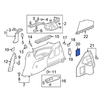 Honda OE - Fuse Box Cover