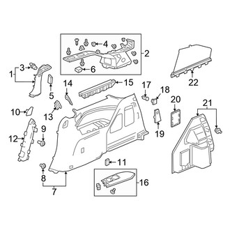 Honda OE - Side Panel - Interior Trim (W/O Vacuum)