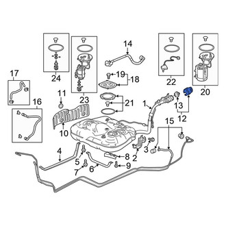 Honda OE - Fuel Tank Cap
