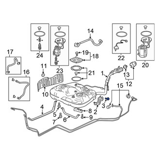 Honda OE - Headlight Mounting Bolt