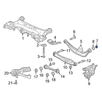 Honda OE - Suspension Integral Link Nut