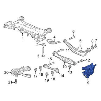 Honda OE - Rear Left Suspension Knuckle